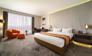 Гостиница Tigre de Cristal Resort & Casino  Артем Номер Делюкс с кроватью размера king-size-1